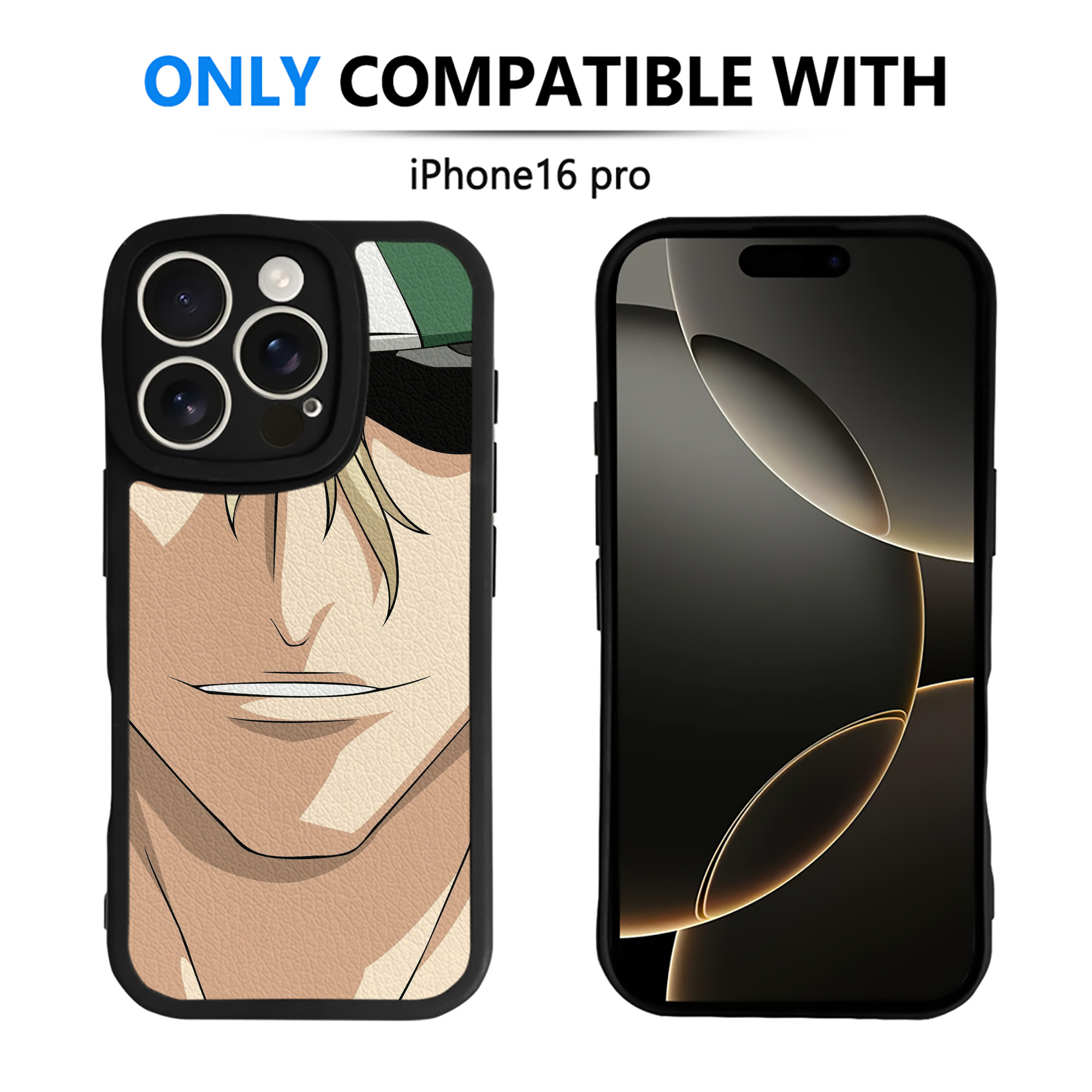 （画像用） ブリーチ BLEACH 【iPhone 16シリーズ対応】シリコンスマホケース（レザー調） 材質：シリコン